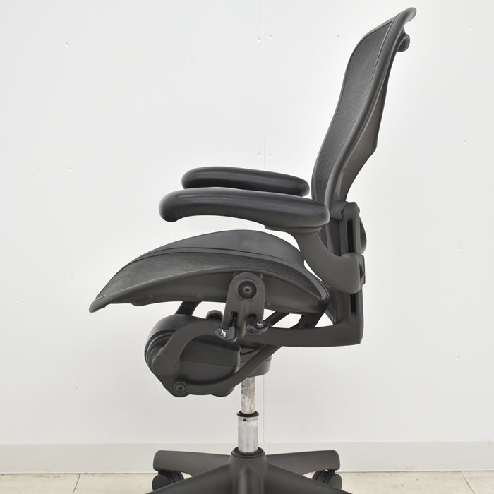 【中古】ハーマンミラー Hermanmilller アーロンチェア Bサイズ フル装備 ランバーサポート 2024060802【中古オフィス家具】