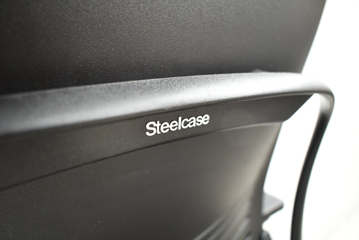 【中古】スチールケース リープV2 USモデル 可動肘 ランバーサポート 2024061903【中古オフィス家具】