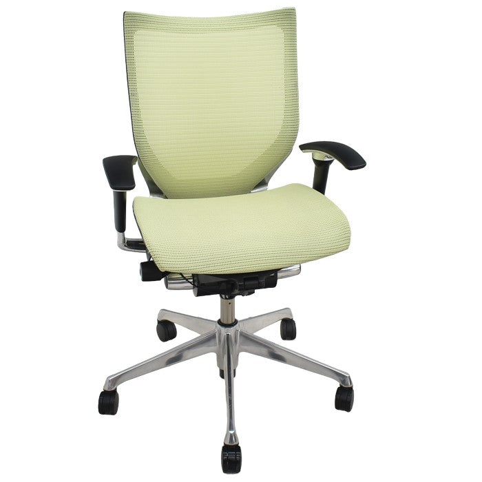 【中古】オカムラ バロン ローバック 可動肘 ポリッシュ 2024061905【中古オフィス家具】