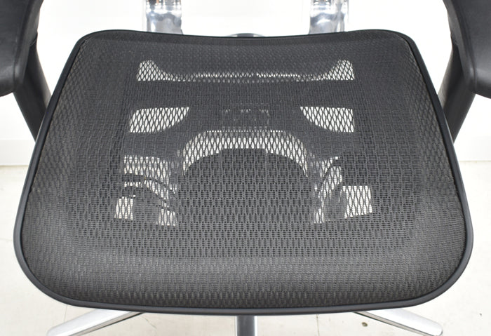 【中古】エルゴヒューマン ベーシック 可動肘 ヘッドレスト ポリッシュ 2024062002【中古オフィス家具】