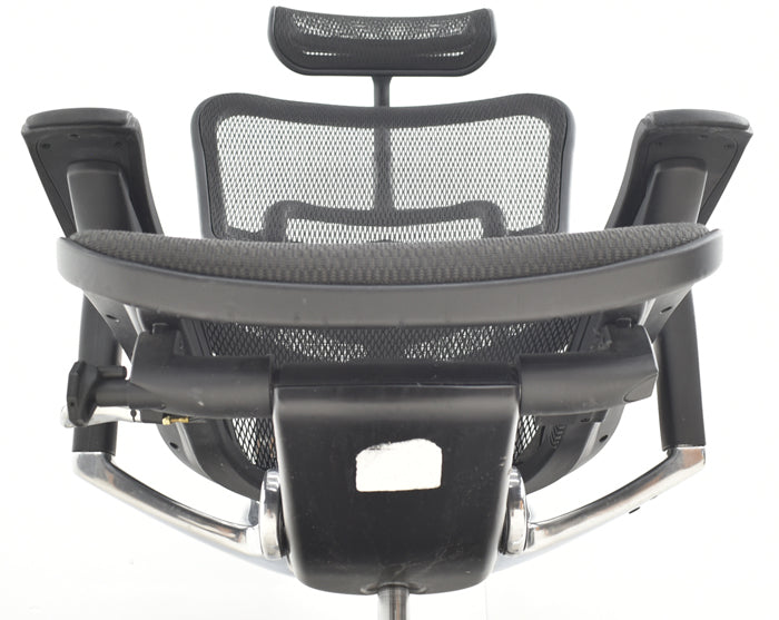 【中古】エルゴヒューマン ベーシック 可動肘 ヘッドレスト ポリッシュ 2024062002【中古オフィス家具】