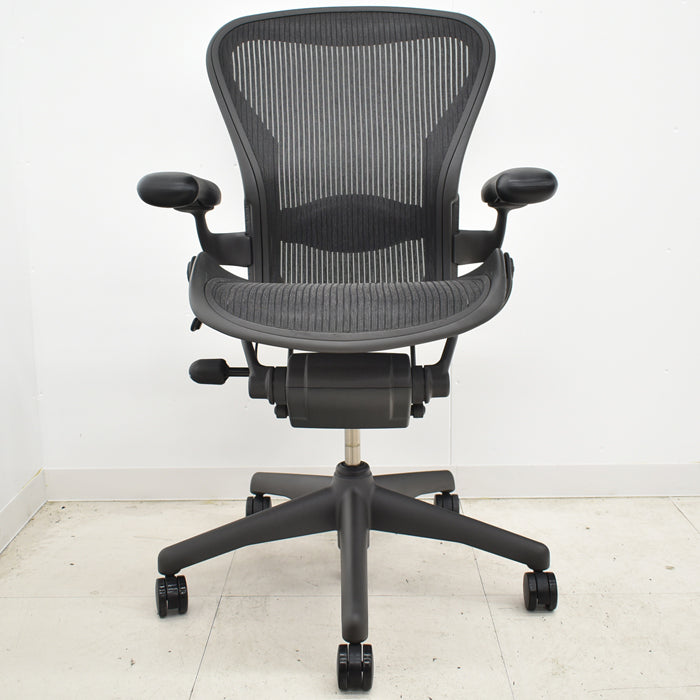 【中古】ハーマンミラー アーロンチェア Bサイズ スタンダード ランバーサポート 2024062201【中古オフィス家具】