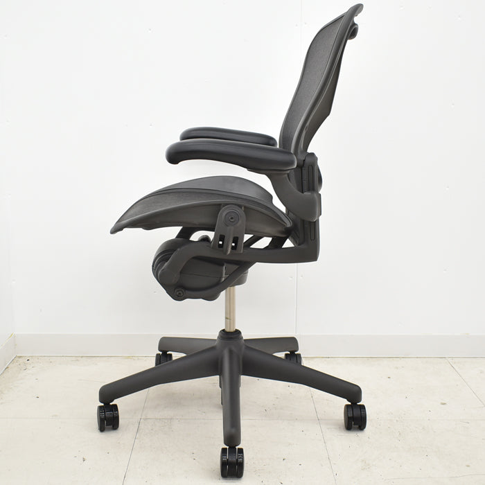 【中古】ハーマンミラー アーロンチェア Bサイズ スタンダード ランバーサポート 2024062201【中古オフィス家具】