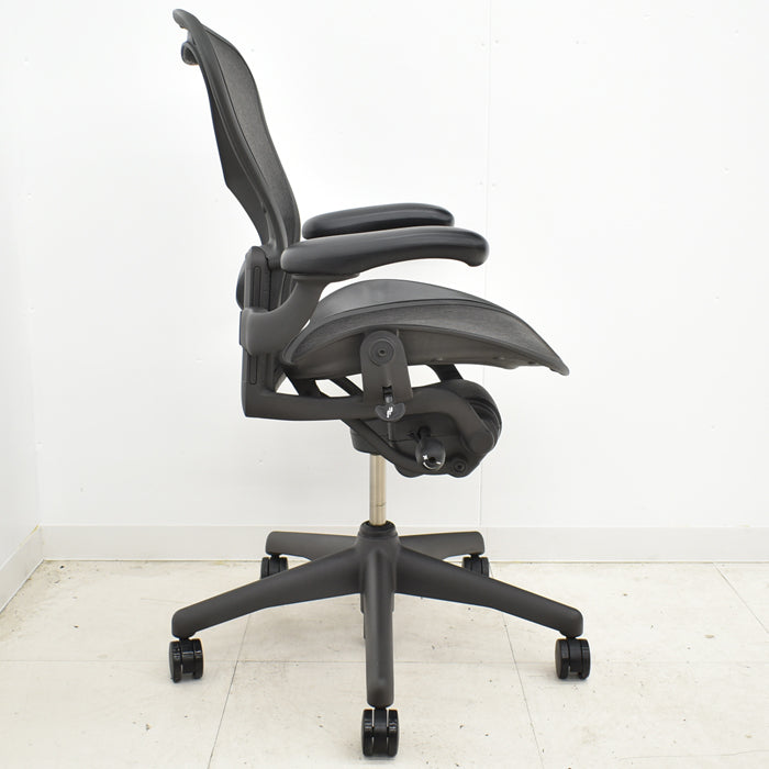 【中古】ハーマンミラー アーロンチェア Bサイズ スタンダード ランバーサポート 2024062201【中古オフィス家具】