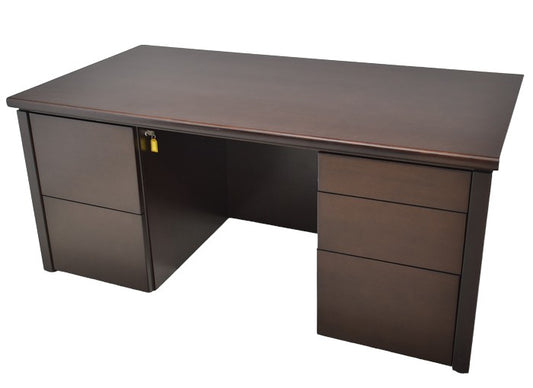 【中古】コクヨ マネージメント220 役員用デスク W1600 2024062401【中古オフィス家具】