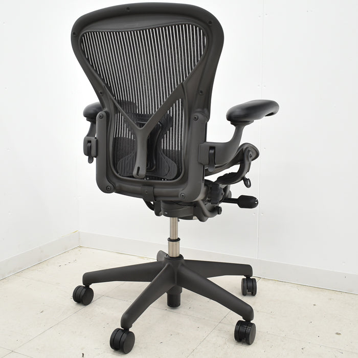 【中古】ハーマンミラー アーロンチェア Aサイズ フル装備 ポスチャーフィット 2024070207【中古オフィス家具】