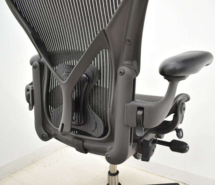 【中古】ハーマンミラー アーロンチェア Aサイズ フル装備 ポスチャーフィット 2024070207【中古オフィス家具】