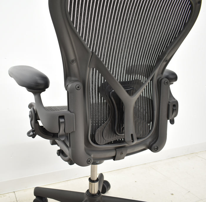 【中古】ハーマンミラー アーロンチェア Aサイズ フル装備 ポスチャーフィット 2024070207【中古オフィス家具】