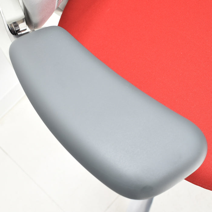 【中古】KNOLL ジェネレーション ハイパフォーマンス肘 アルミミラー脚 2024070804【中古オフィス家具】