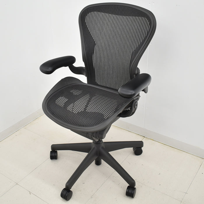 【中古】ハーマンミラー アーロンチェア Bサイズ スタンダード 2024070901【中古オフィス家具】