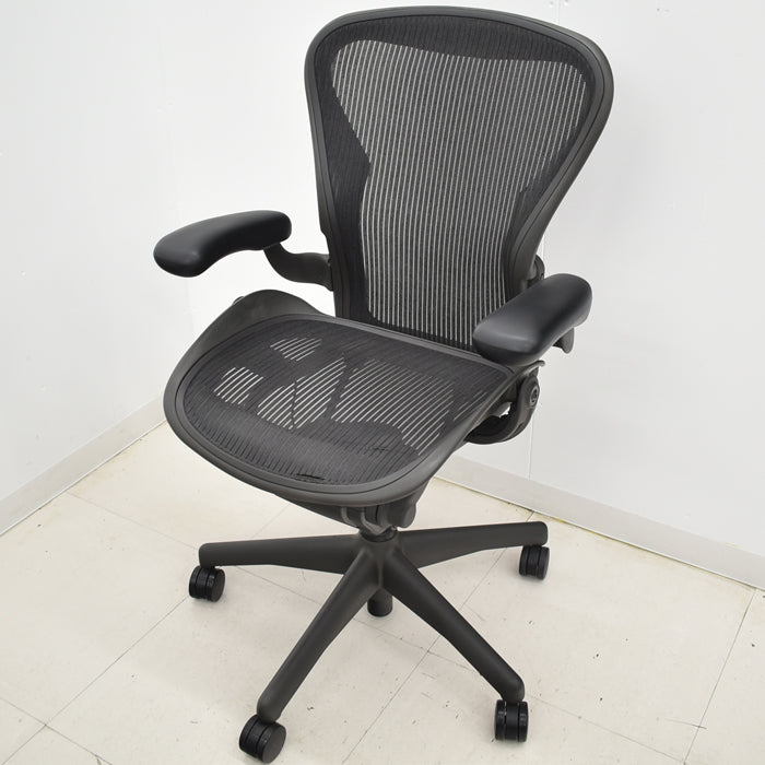 【中古】ハーマンミラー アーロンチェア Bサイズ スタンダード 2024070904【中古オフィス家具】