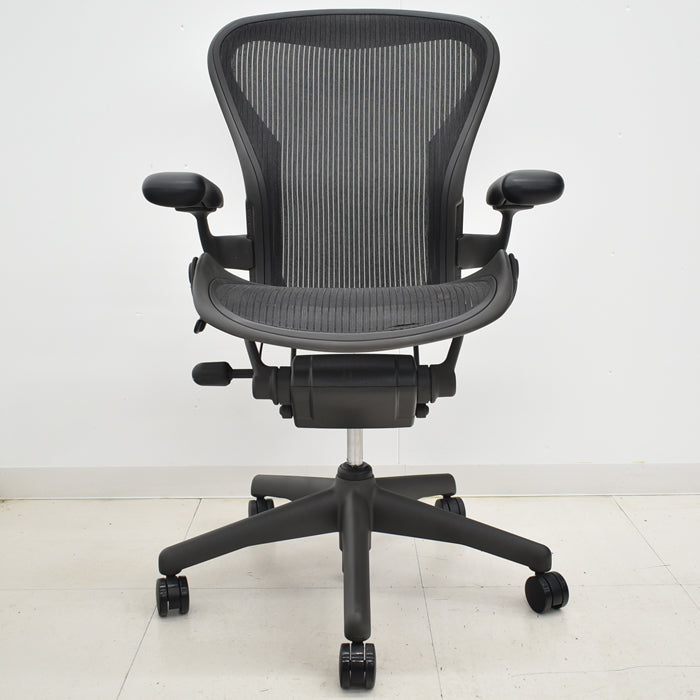 【中古】ハーマンミラー アーロンチェア Bサイズ スタンダード 2024070904【中古オフィス家具】