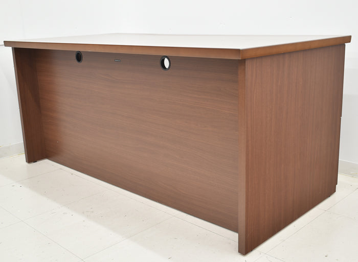 【中古】オカムラ EX-38シリーズ 役員両袖机 W1600 2024071803【中古オフィス家具】