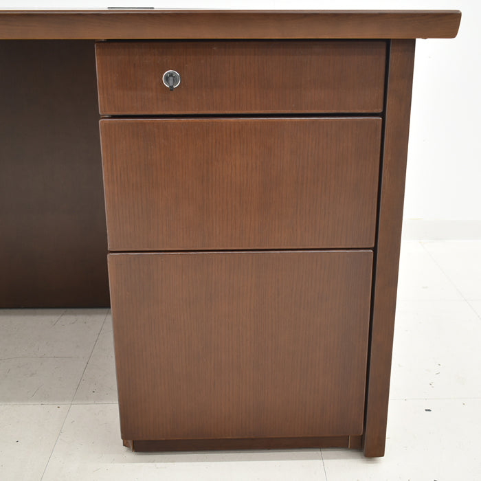 【中古】オカムラ ネーベクスプロ 役員用両袖デスク W1800 2024071902【中古オフィス家具】