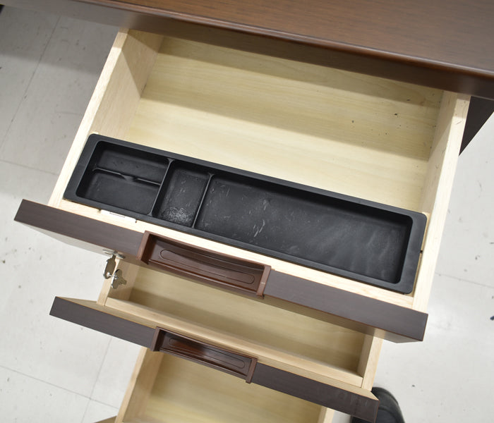 【中古】イトーキ 両袖デスク W1600 2024072003【中古オフィス家具】