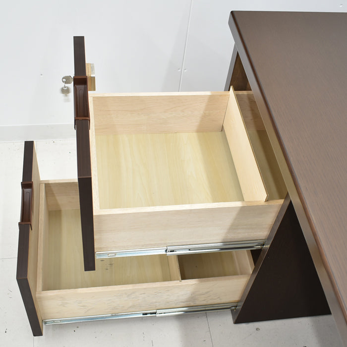 【中古】イトーキ 両袖デスク W1600 2024072003【中古オフィス家具】