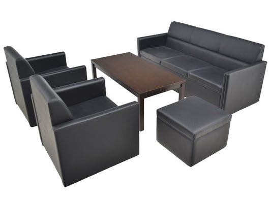 【中古】イトーキ ZBシリーズ応接5点セット W1790 2024072202【中古オフィス家具】