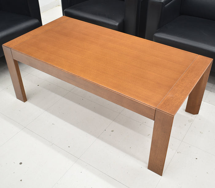 【中古】KNOLL+オカムラ 応接7点セット ハウスマンコレクション 8315SP 革張り ブラック W1200 2024072402【中古オフィス家具】