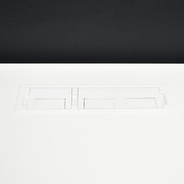 【中古】オカムラ スイフト 電動昇降デスク コントロールパネルインジケーターボタンタイプ デスクトップパネル 3S102P-MG99 ホワイト W1550 2024072503【中古オフィス家具】