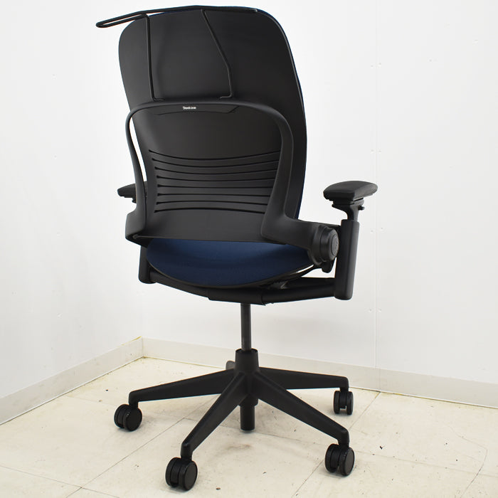 【中古】スチールケース リープV2 可動肘 ハンガー付 2024090605【中古オフィス家具】