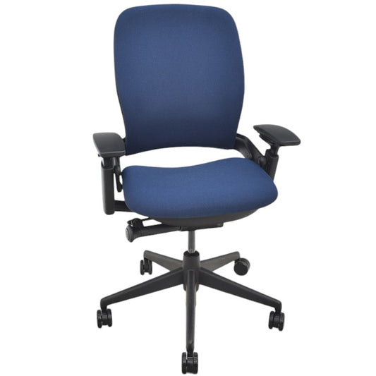 【中古】スチールケース リープV2 可動肘(新型肘パッド)ハンガー付 2024090901【中古オフィス家具】