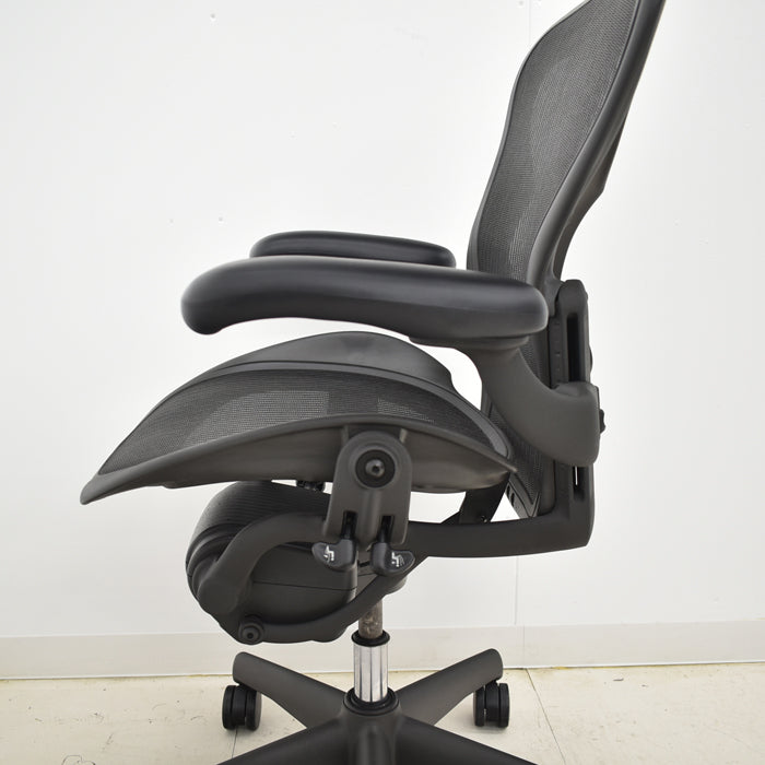 【中古】ハーマンミラー アーロンチェア Aサイズ フル装備 ランバーサポート 2024091903【中古オフィス家具】