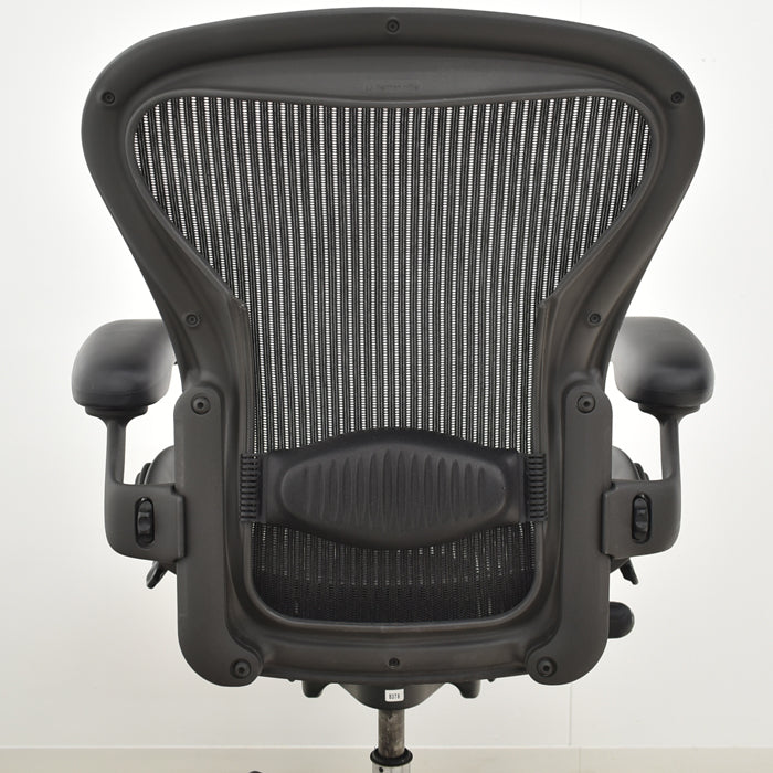 【中古】ハーマンミラー アーロンチェア Aサイズ フル装備 ランバーサポート 2024091903【中古オフィス家具】