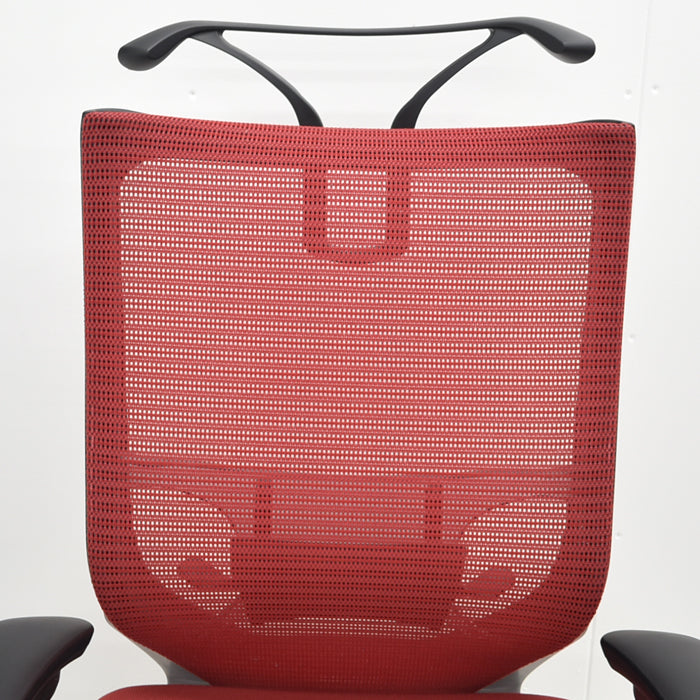 【中古】オカムラ バロン ハイバック 可動肘 ランバーサポート ハンガー 2024092702【中古オフィス家具】