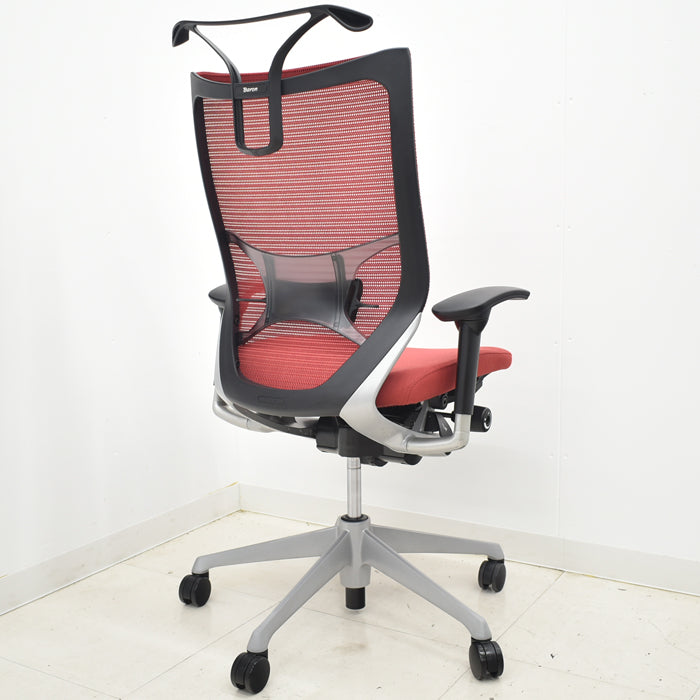 【中古】オカムラ バロン ハイバック 可動肘 ランバーサポート ハンガー 2024092702【中古オフィス家具】