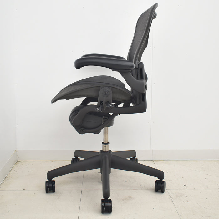 【中古】ハーマンミラー アーロンチェア フル装備 Aサイズ ランバーサポート 肘レバータイプ 2024101802【中古オフィス家具】