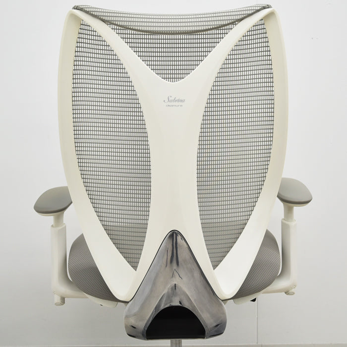 【中古】オカムラ サブリナ 前傾機能付 可動肘 ポリッシュ 2024110503【中古オフィス家具】