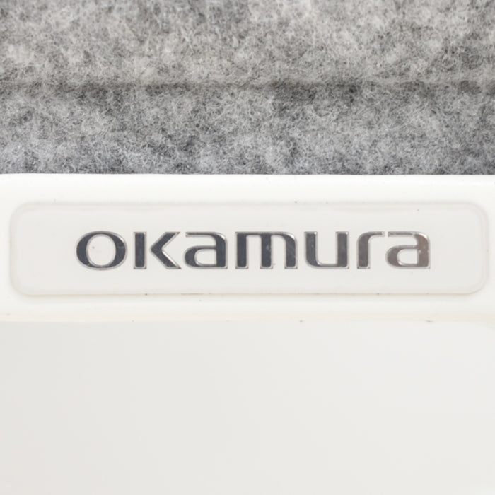 【中古】オカムラ ライブスパネル パーティション 丸穴模様 W900 2024110704【中古オフィス家具】