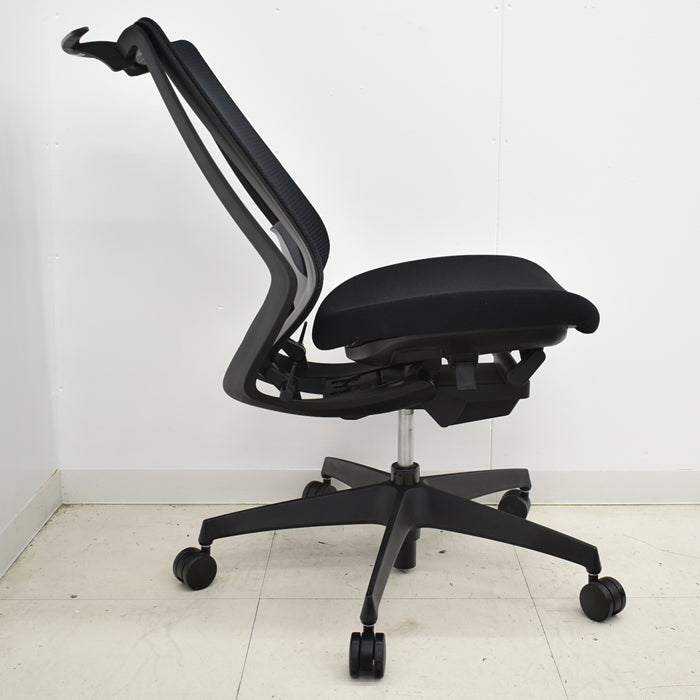 【中古】コクヨ デュオラ ランバーサポート ハンガー 肘なし 2018年製 2024110904【中古オフィス家具】