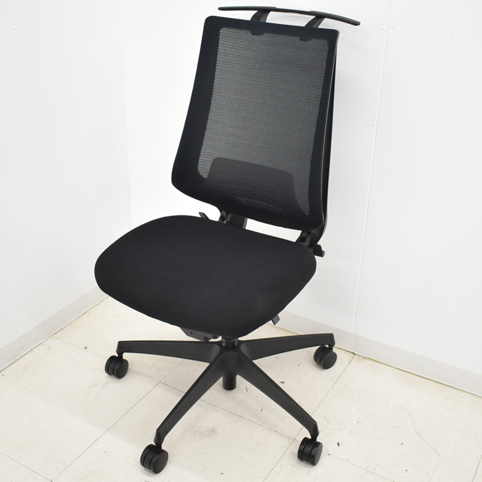 【中古】コクヨ デュオラ ランバーサポート ハンガー 肘なし 2018年製 2024110904【中古オフィス家具】