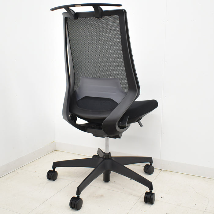 【中古】コクヨ デュオラ ランバーサポート ハンガー 肘なし 2018年製 2024110904【中古オフィス家具】