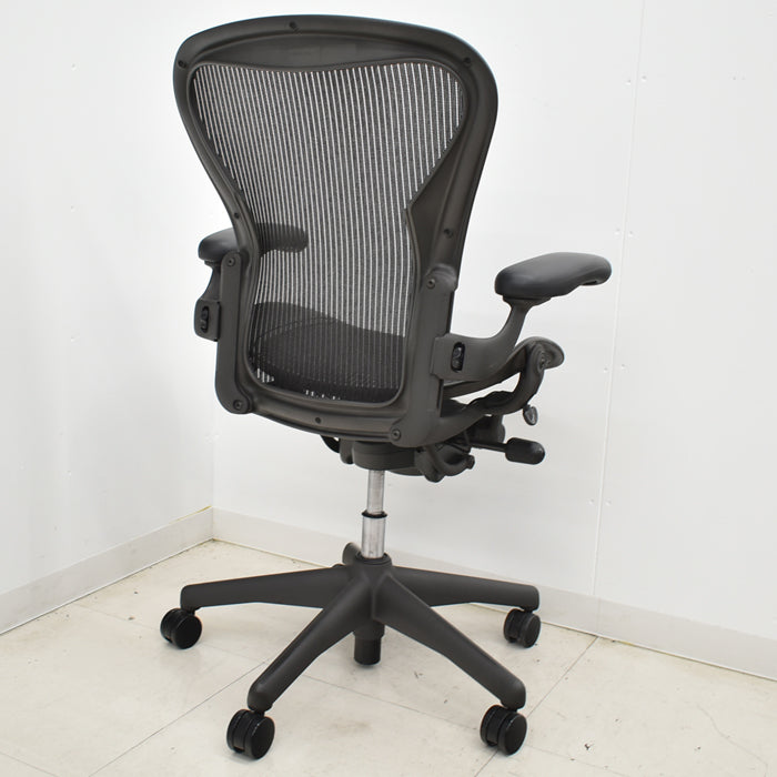 【中古】ハーマンミラー アーロンチェア Bサイズ フル装備 2024111202【中古オフィス家具】