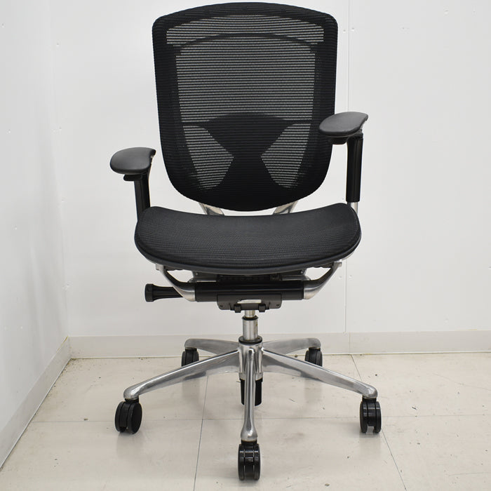 【中古】オカムラ コンテッサ 可動肘 ランバーサポート ポリッシュ 2024111803【中古オフィス家具】