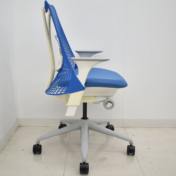 【中古】ハーマン・ミラー セイルチェア 可動肘(上下のみ)前傾機能 2024111902【中古オフィス家具】