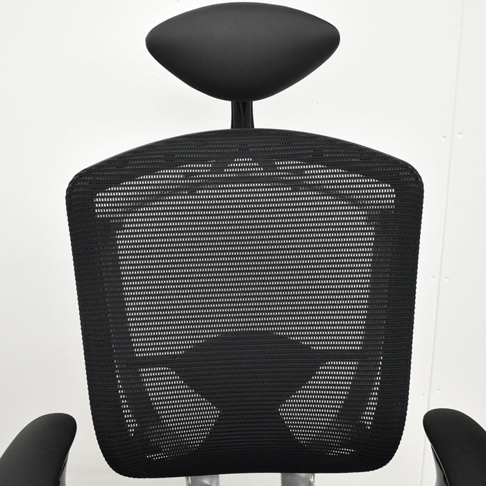 【中古】オカムラ コンテッサ 可動肘 ヘッドレスト ランバーサポート ポリッシュ 2024112001【中古オフィス家具】