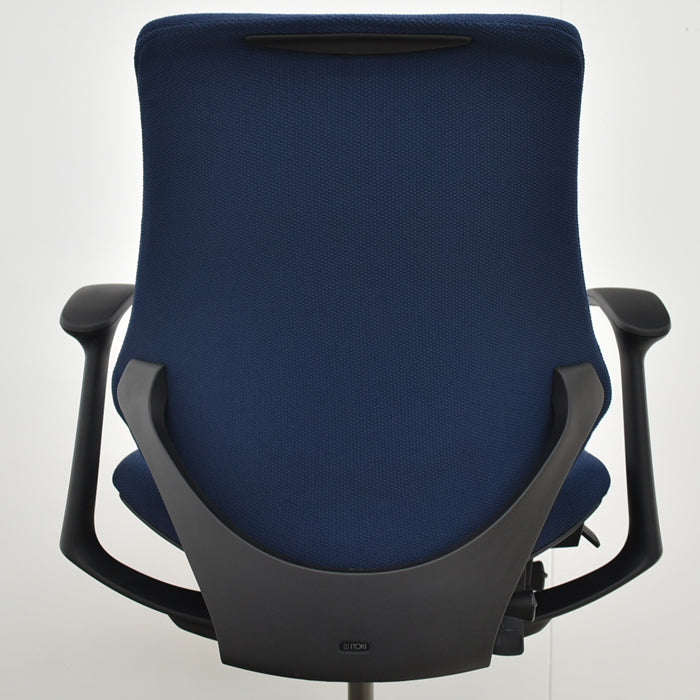 【中古】イトーキ f・エフチェア ローバック 固定肘 2024112705【中古オフィス家具】