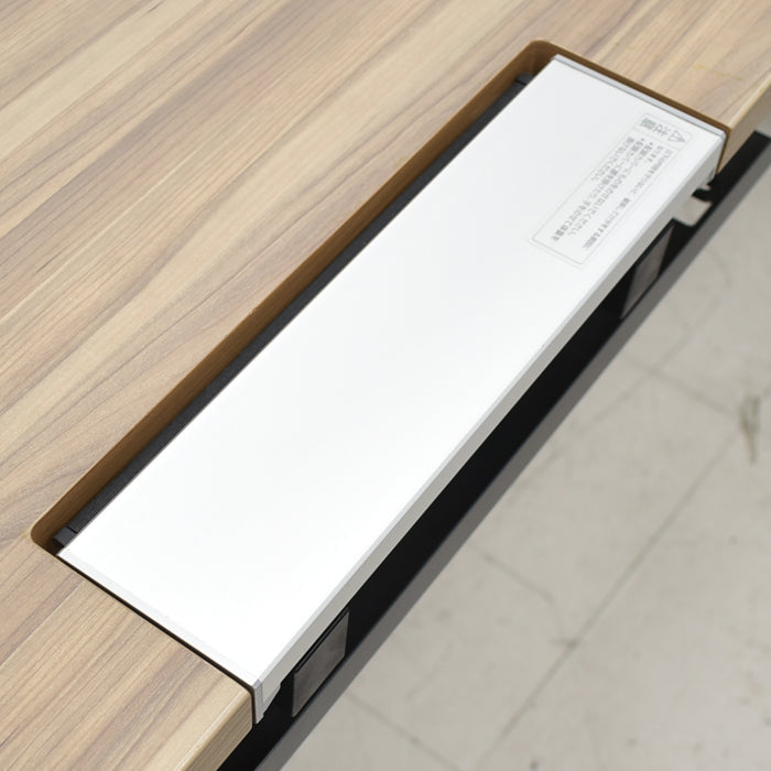 【中古】コクヨ SAIBI TX L型デスク オープン+ラテラルストレージ付 W2000 2024121105【中古オフィス家具】