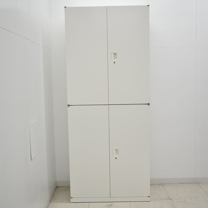 【中古】オカムラ SAデュオライン 上下両開き書庫 W900 2024121207【中古オフィス家具】