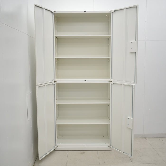 【中古】オカムラ SAデュオライン 上下両開き書庫 W900 2024121207【中古オフィス家具】