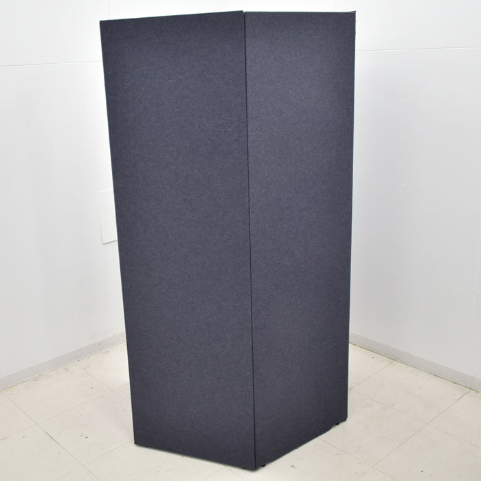 【中古】オカムラ ドレープ ソロワークスペース(ペンタ)天板高さ1000mmタイプ H1920 2024122501【中古オフィス家具】