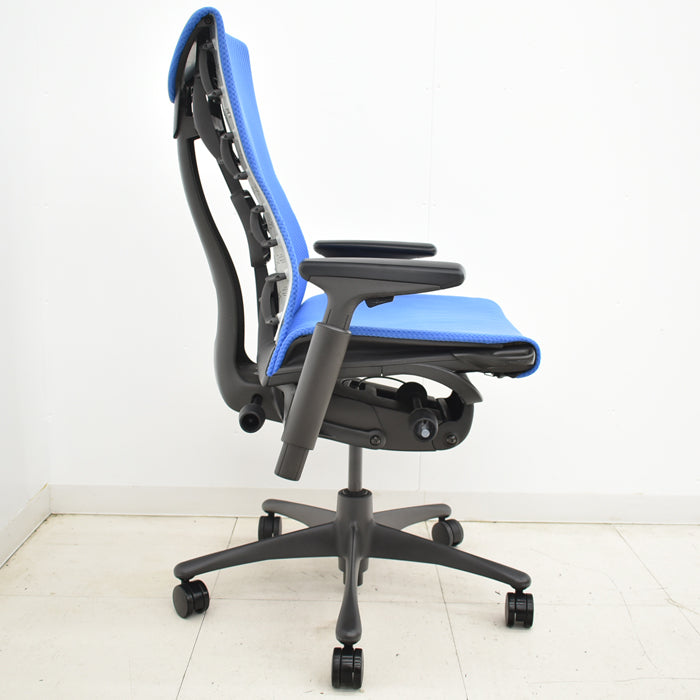 【中古】ハーマンミラー エンボディチェア 可動肘 2024122701【中古オフィス家具】