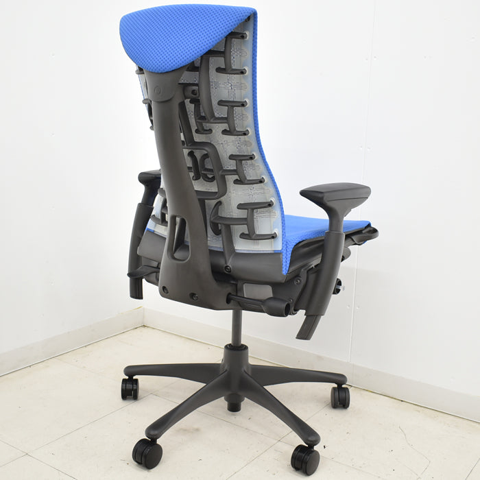 【中古】ハーマンミラー エンボディチェア 可動肘 2024122701【中古オフィス家具】