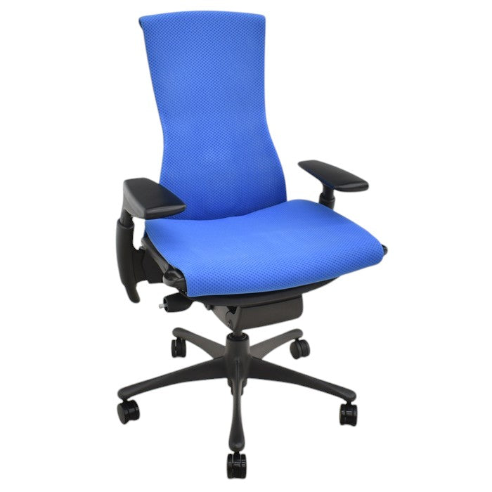 【中古】ハーマンミラー エンボディチェア 可動肘 2024122701【中古オフィス家具】