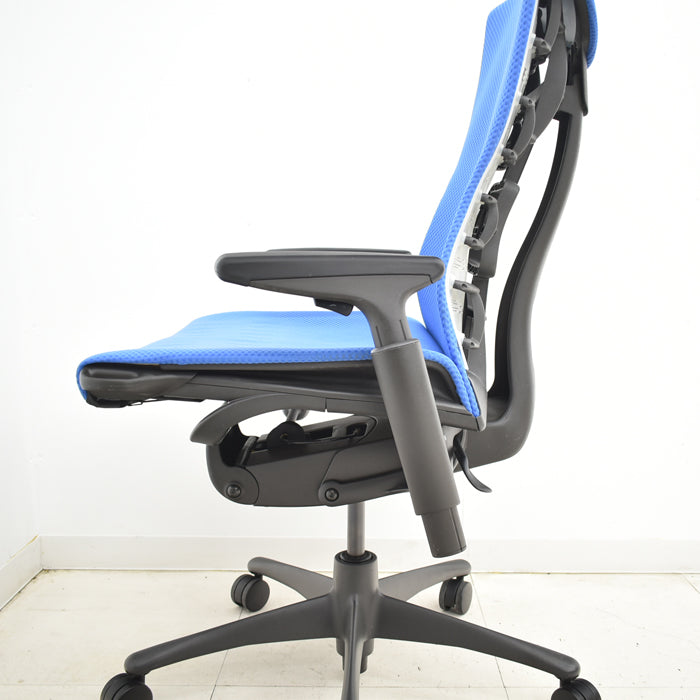 【中古】ハーマンミラー エンボディチェア 可動肘 2025010601【中古オフィス家具】