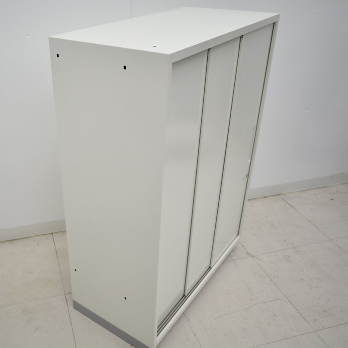 【中古】プラス L6シリーズ 引き違い書庫 W800 2025010802【中古オフィス家具】