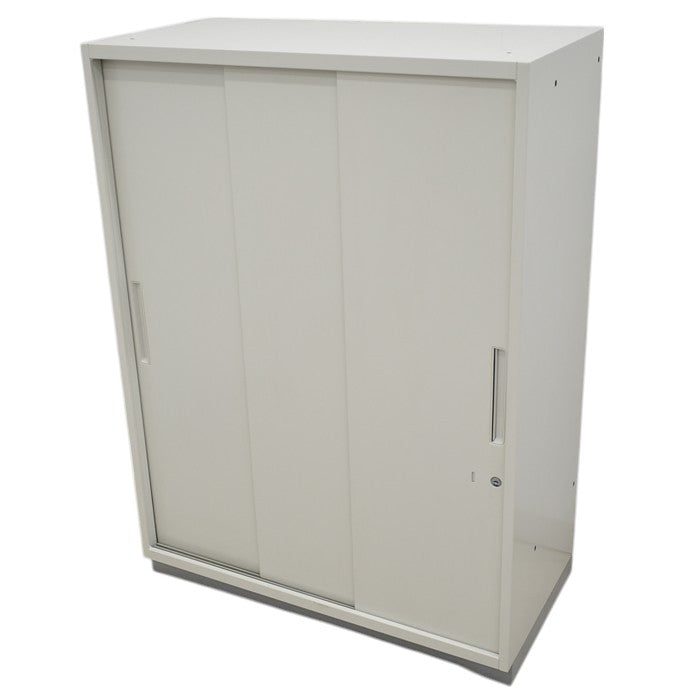 【中古】プラス L6シリーズ 引き違い書庫 W800 2025010802【中古オフィス家具】